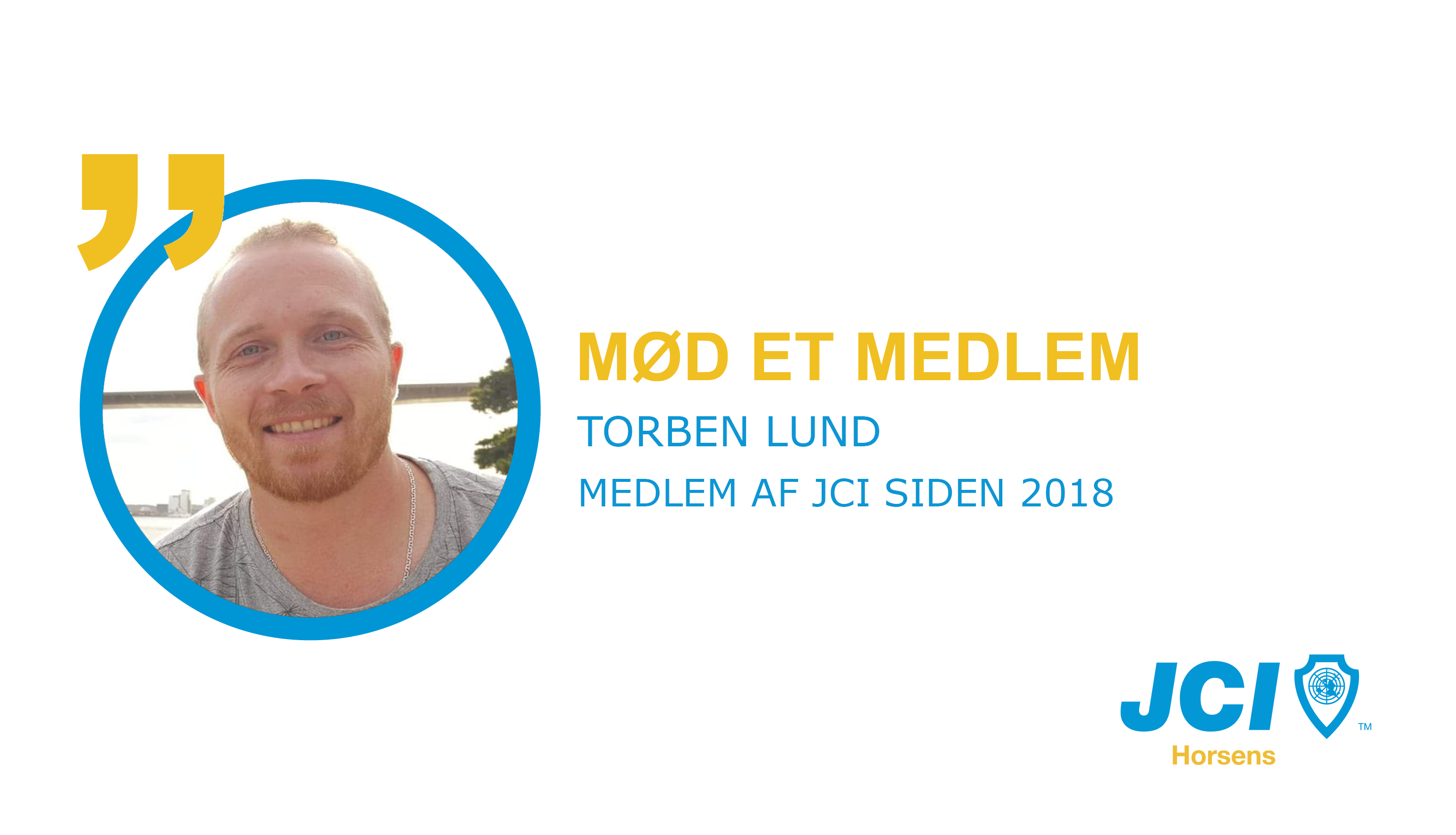 Mød et medlem af JCI Horsens: Torben Lund